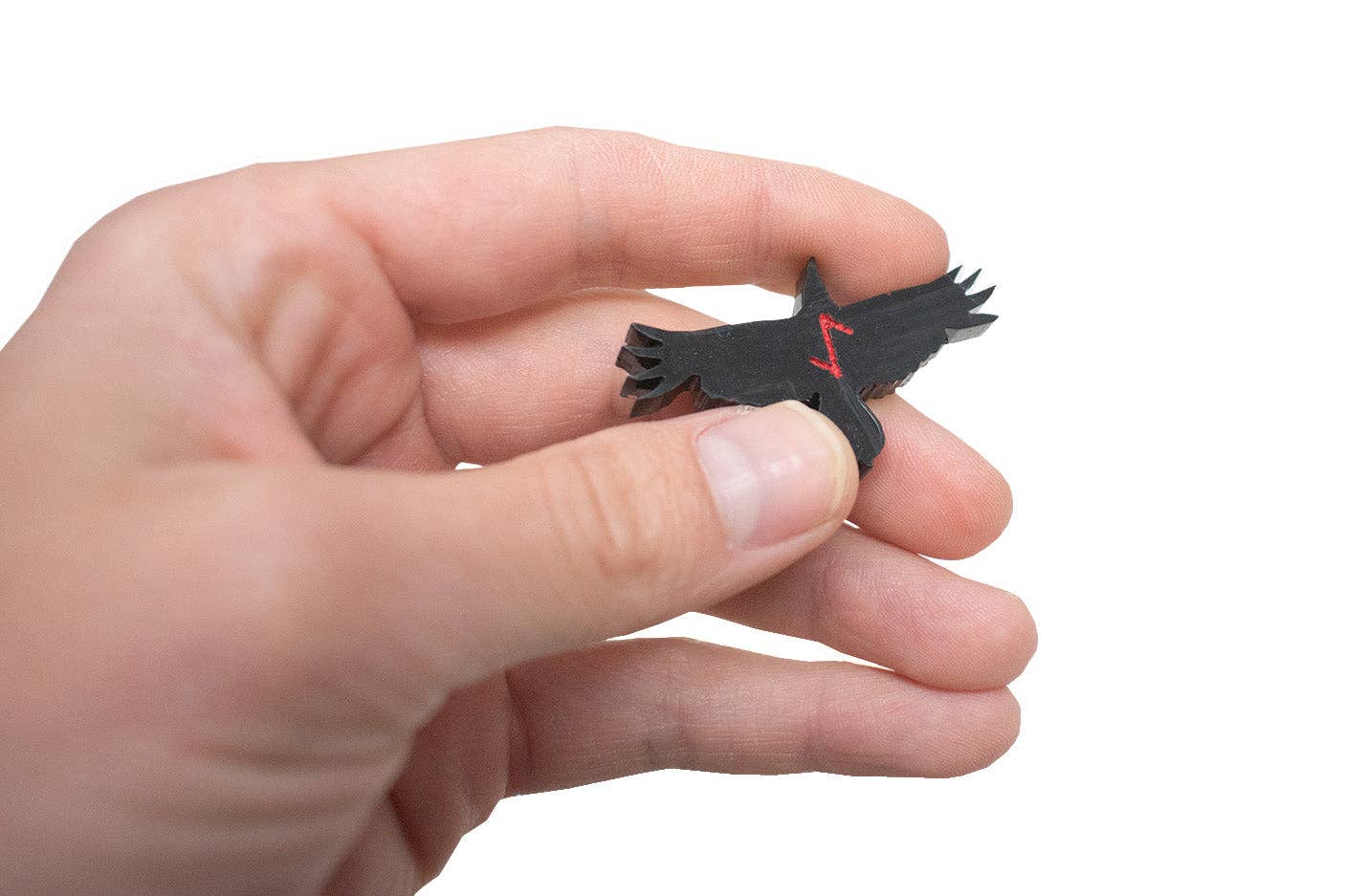 Hugin and Munin Raven Rune Set