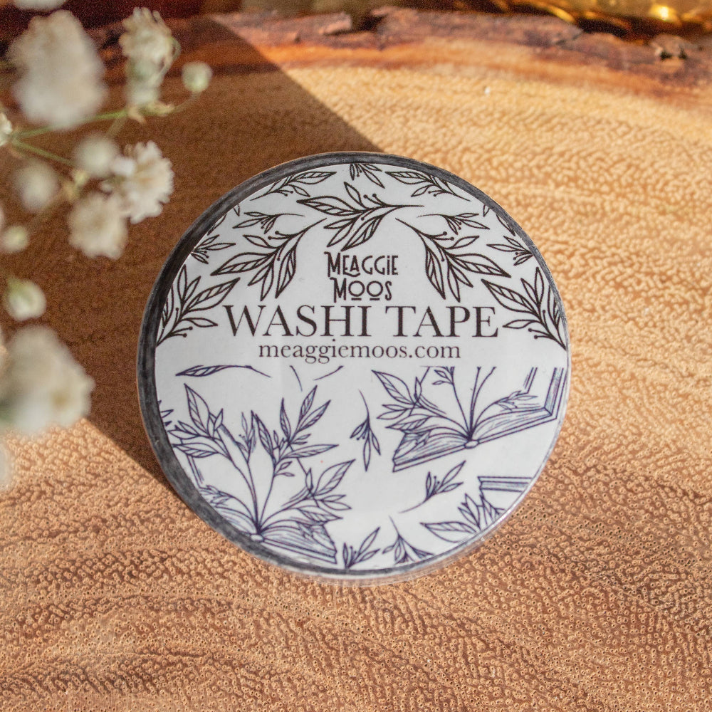 Washi Tape Porcelain Books