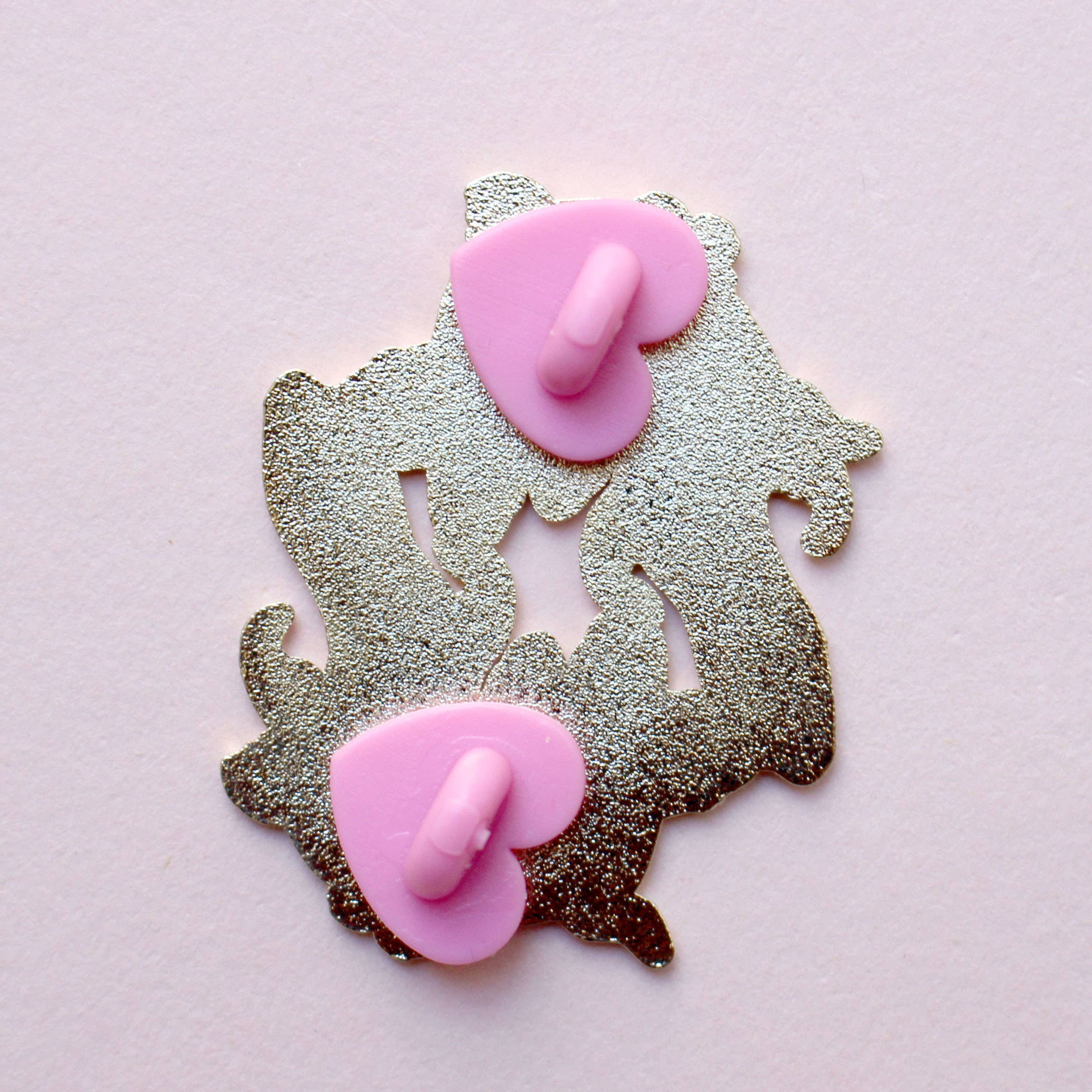 Circling Fish Enamel Pin