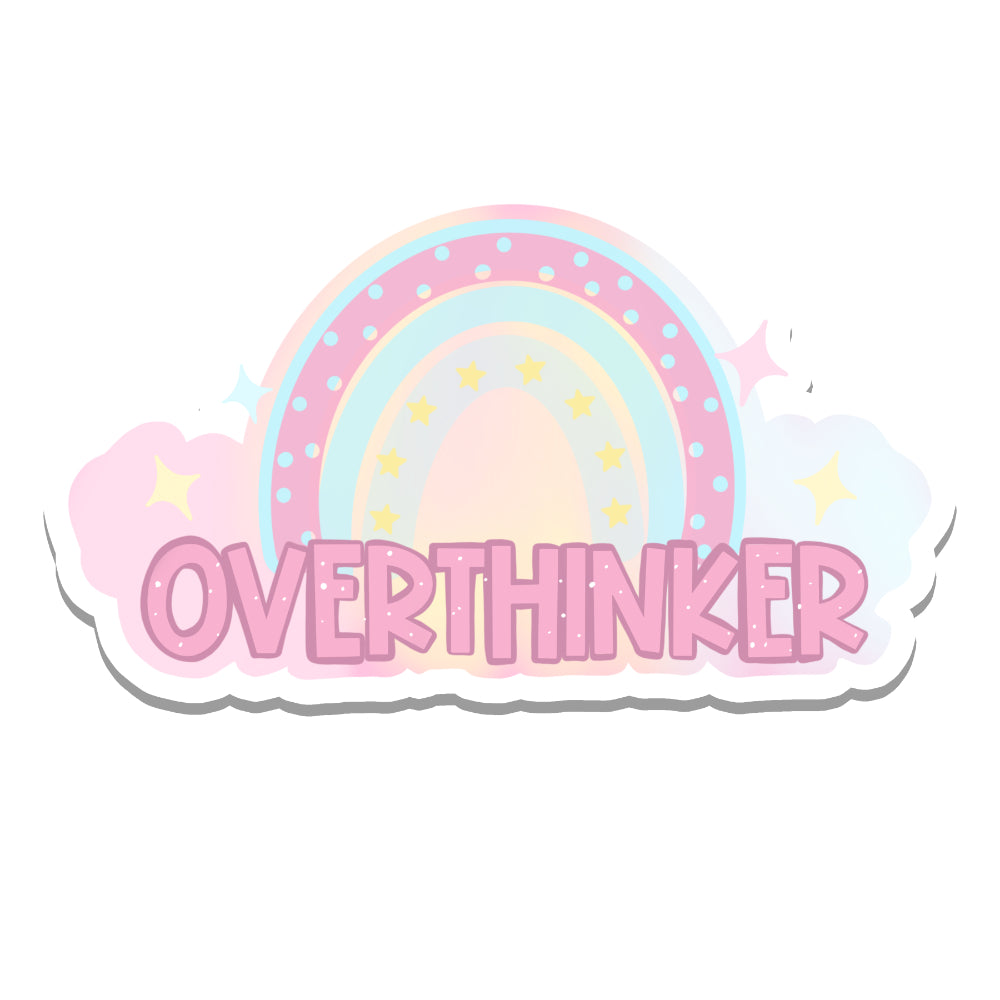 Overthinker Vinyl Sticker