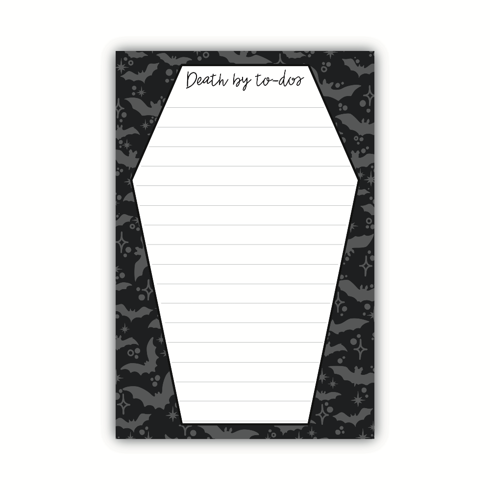 4x6 Notepad Death By To-Dos