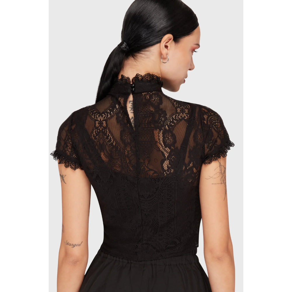 Ava Lace Crop Top