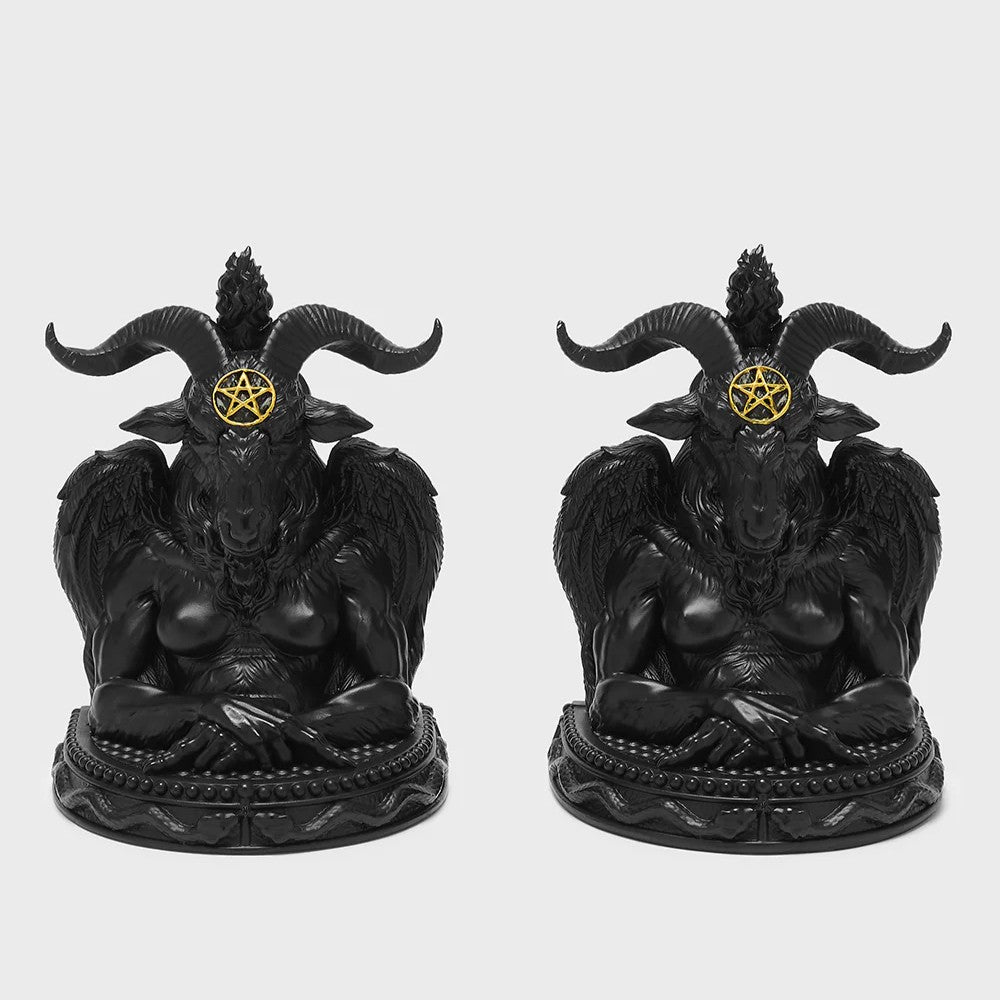 Baphomet Bookends