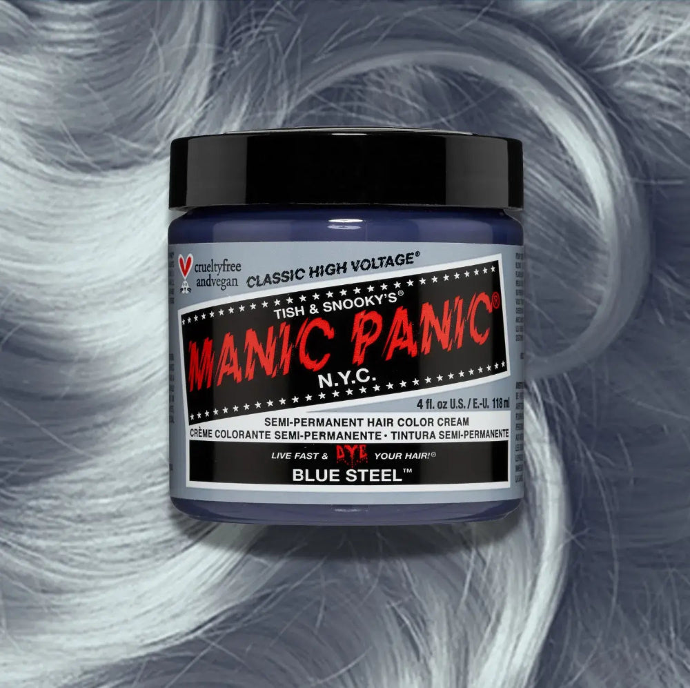 Blue Steel Classic High Voltage Hair Color