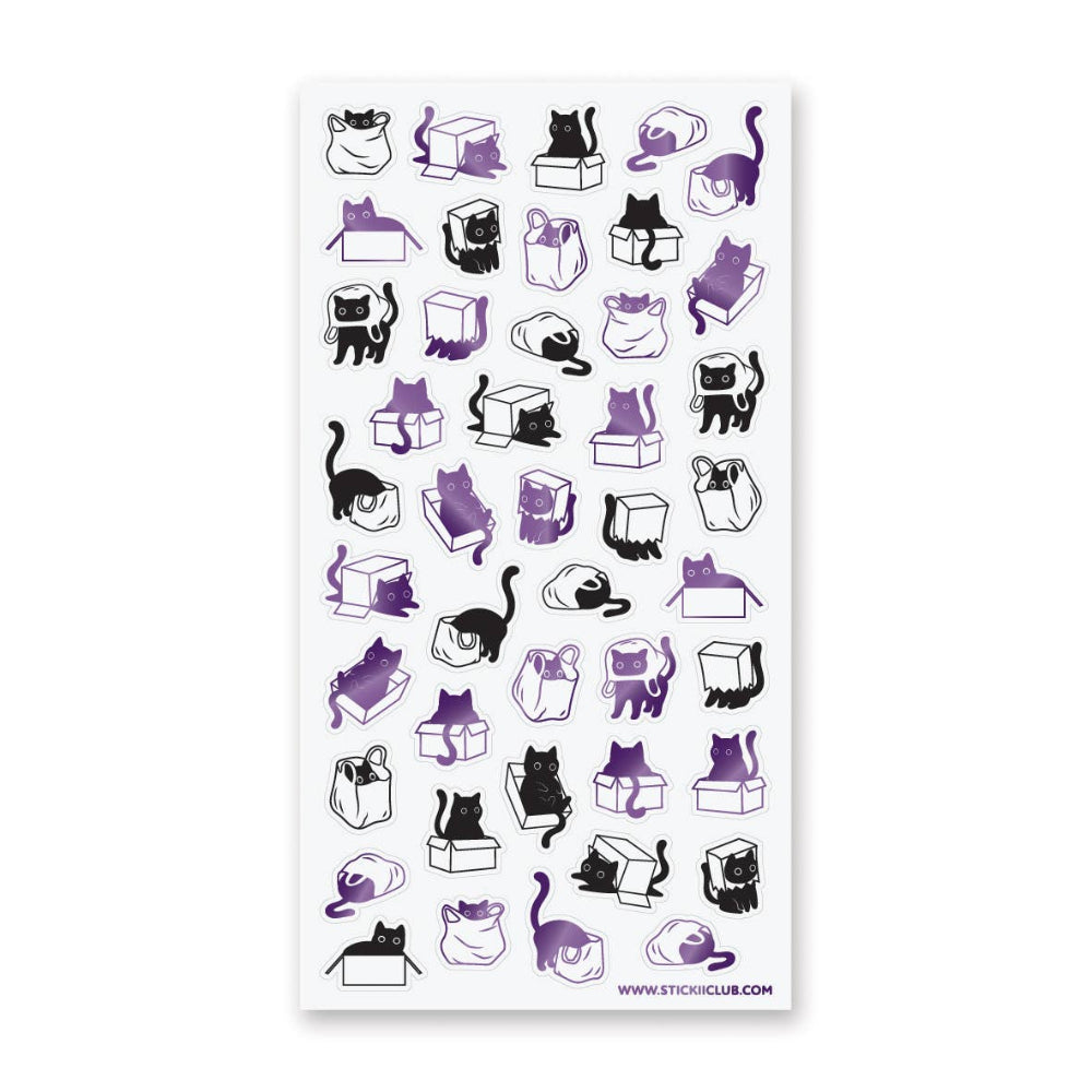 Box Cats Sticker Sheet