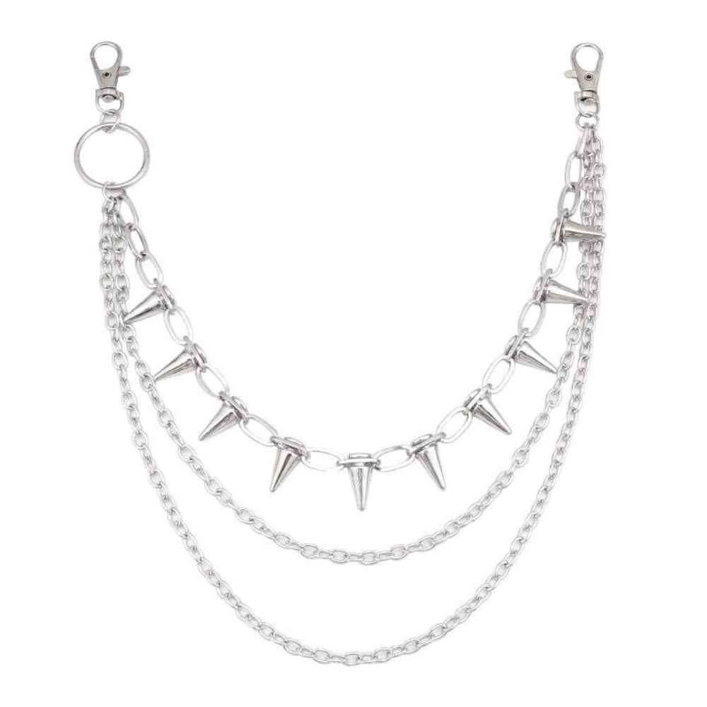 Chain and Spikes Waist Chain