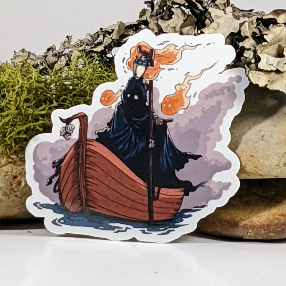 Charon Underworld Ferry Sticker
