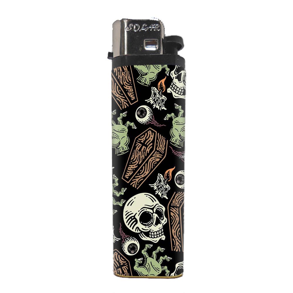 Coffins and Eyeballs Basic Lighter
