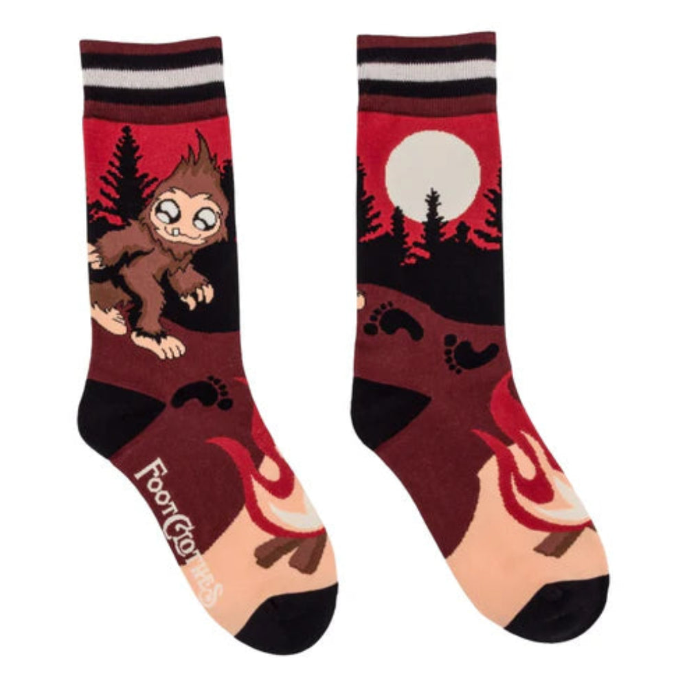 Cute Bigfoot Crew Socks
