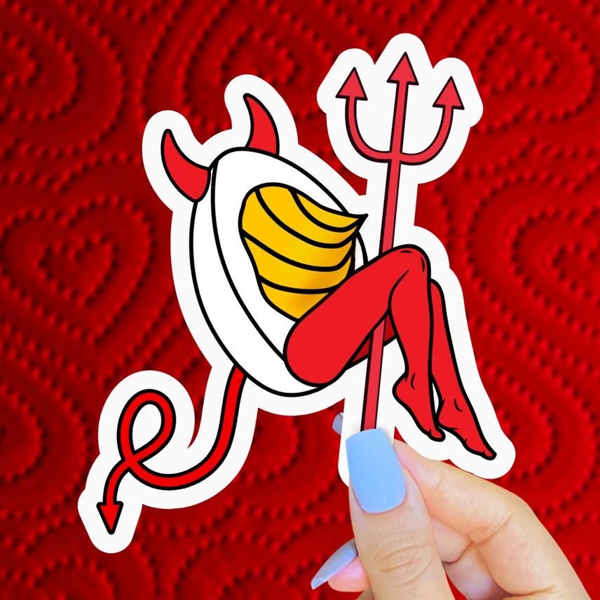 Deviled Egg Sticker