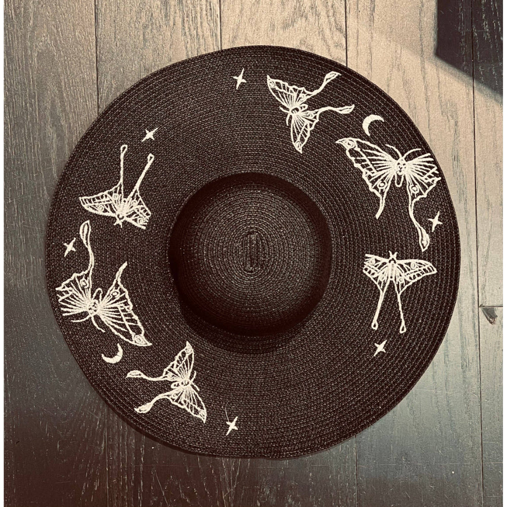 Floppy Sun Hat Luna Moths