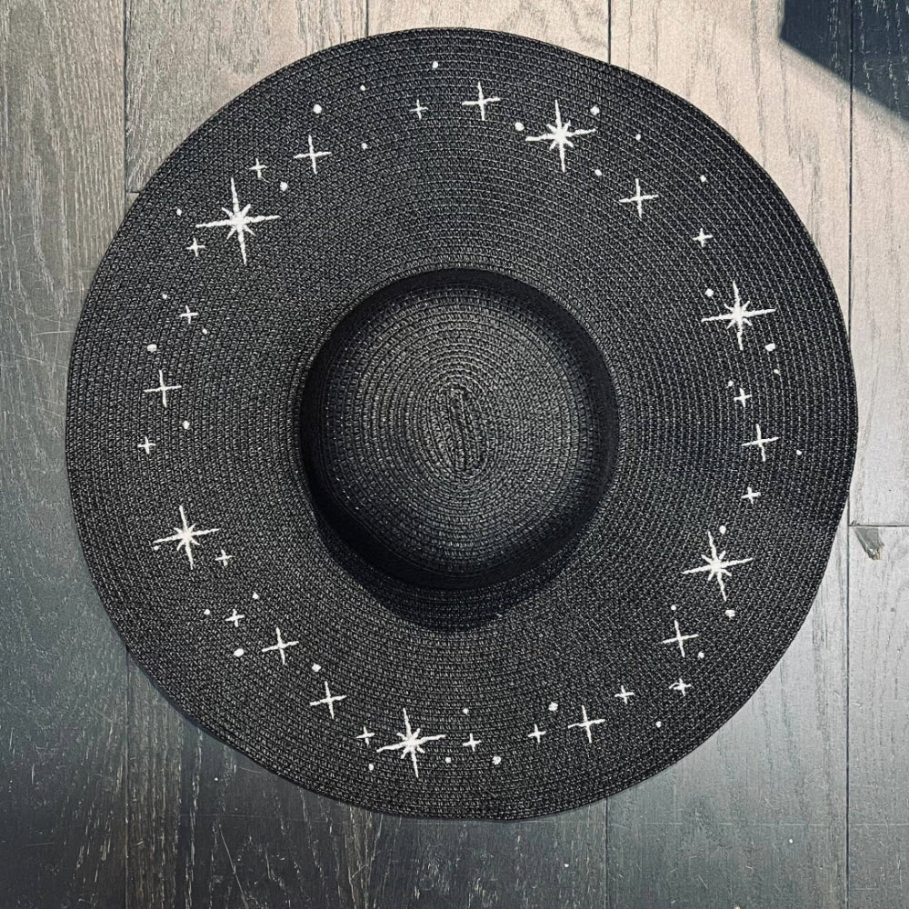 Floppy Sun Hat Starry Night