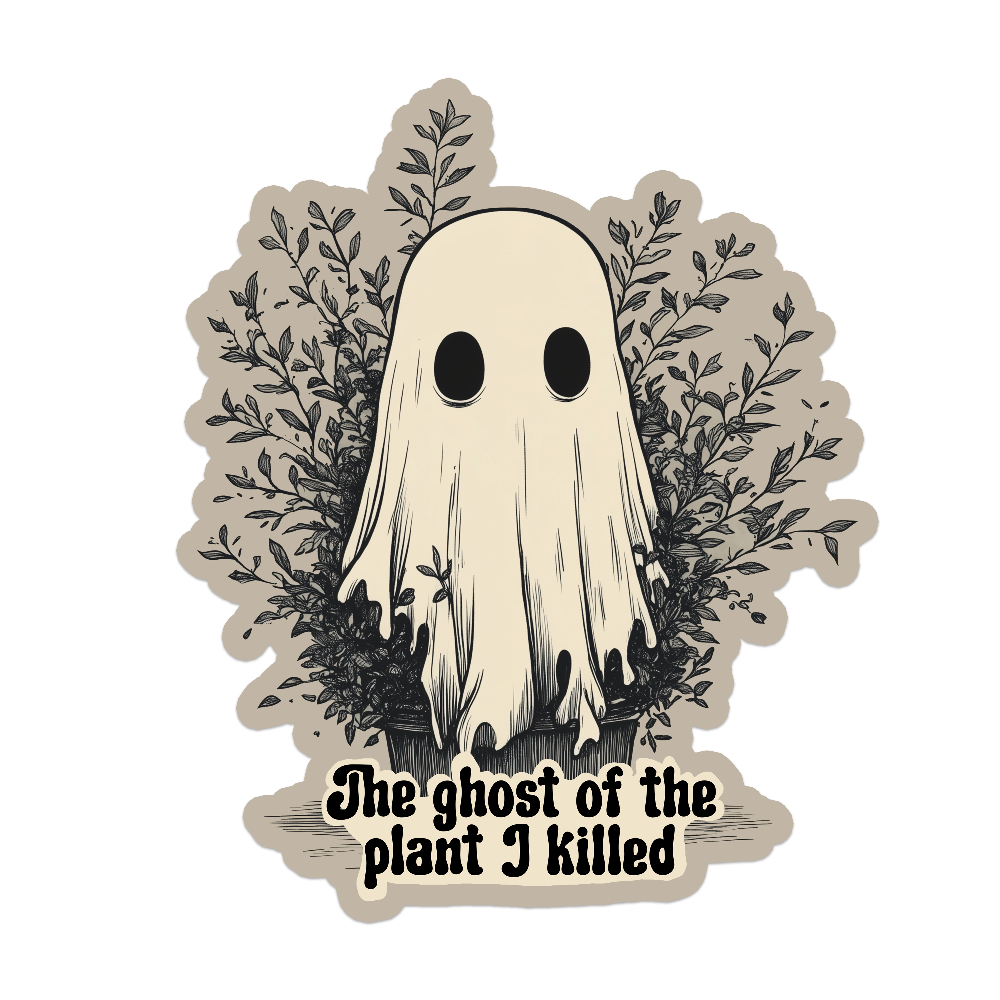 Ghost Plants Sticker