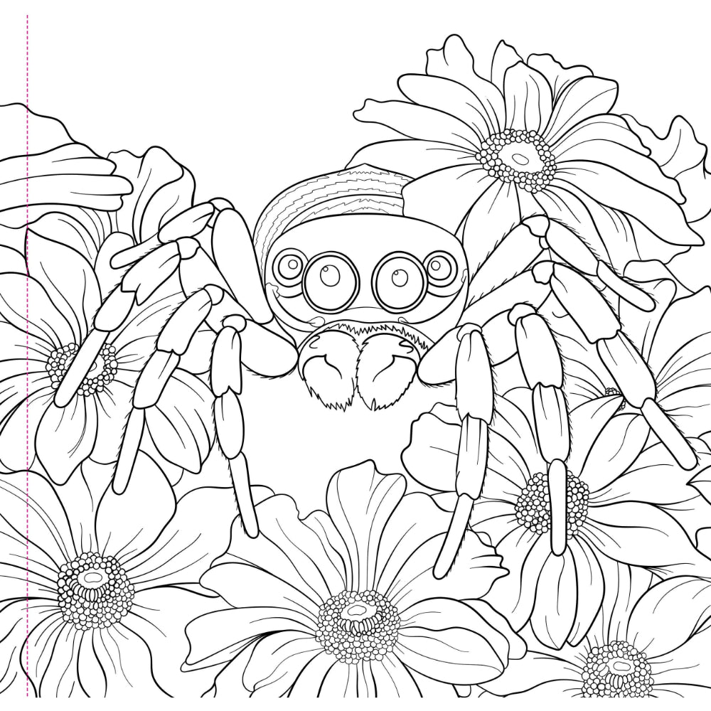 Goth Garden Coloring Book