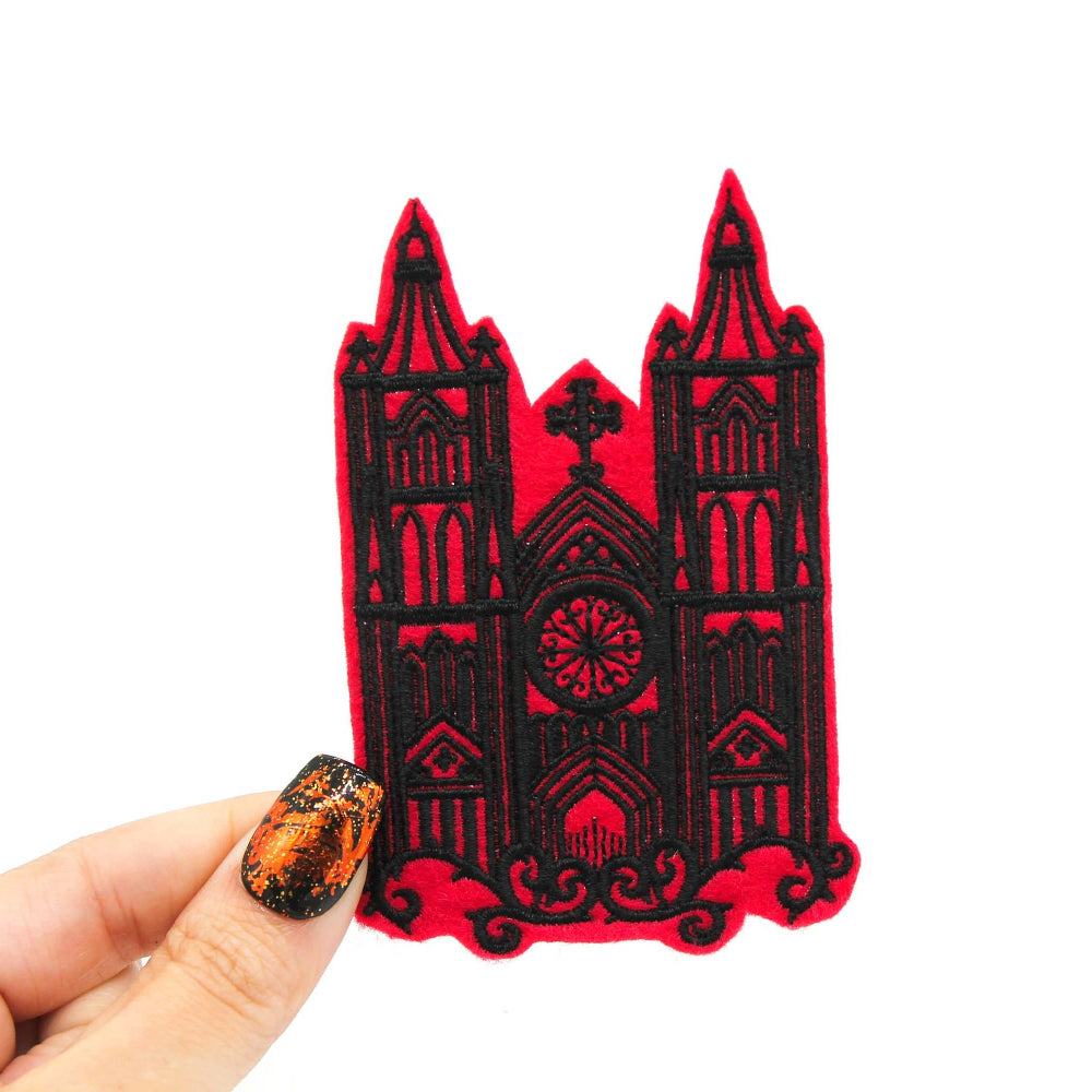 Gothic Cathedral Iron on Patch