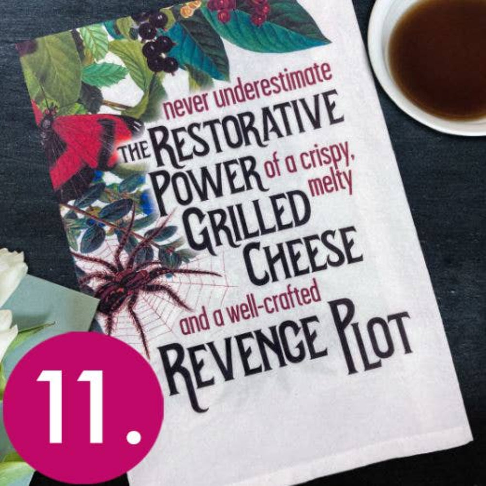 Grilled Cheese and Revenge Kitchen Towel
