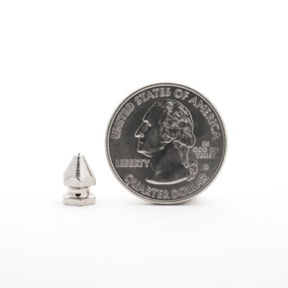 Hex Spike 3/8" Silver