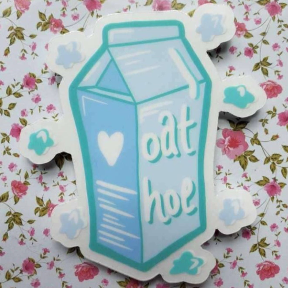 Honest Milk Carton Stickers Oat