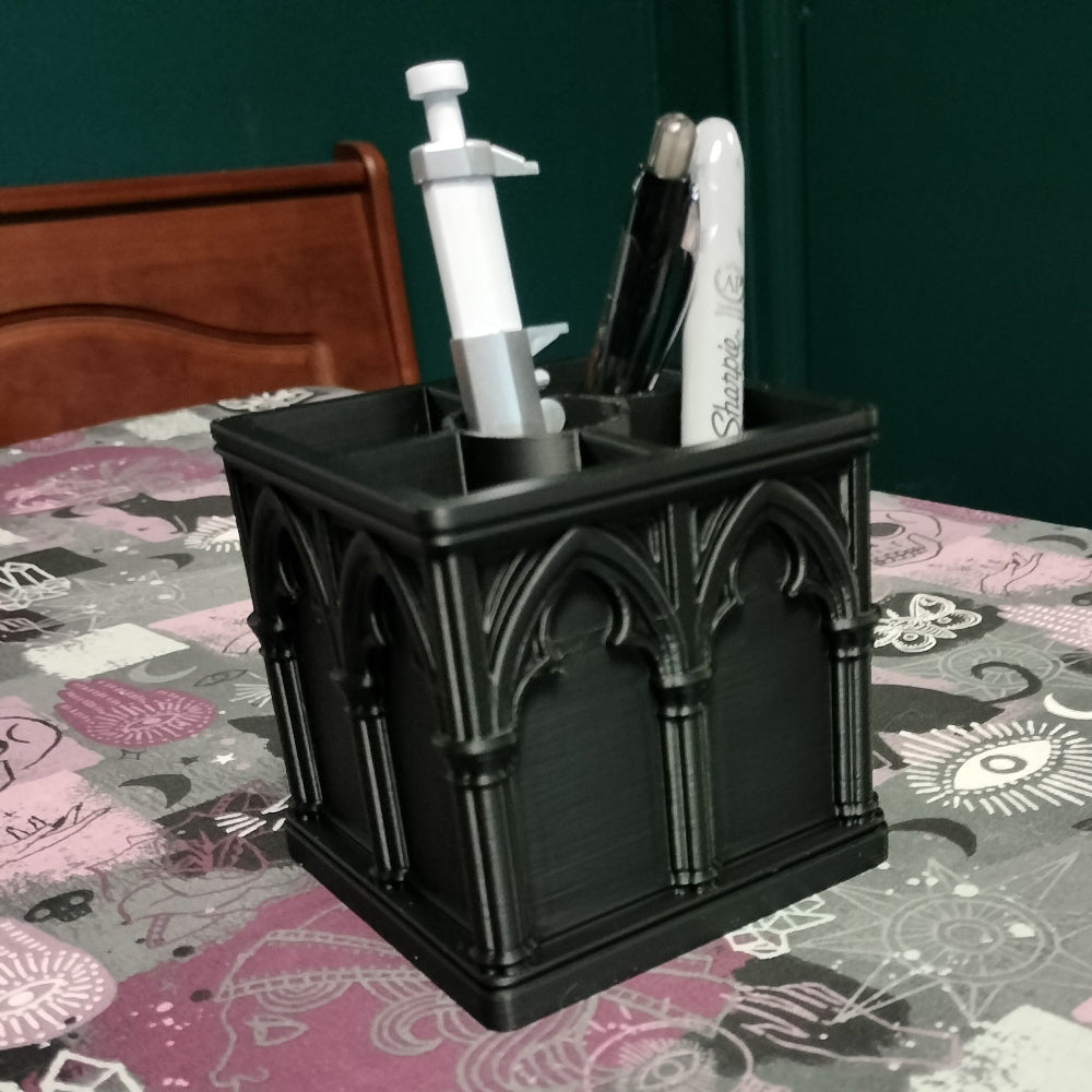 Gothic Arch Brush Holder