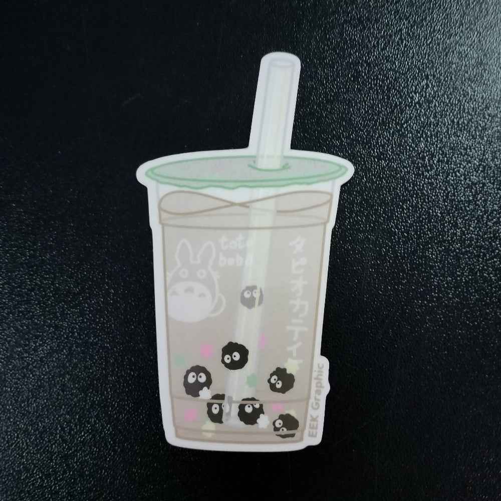 Soot Sprite Boba Sticker