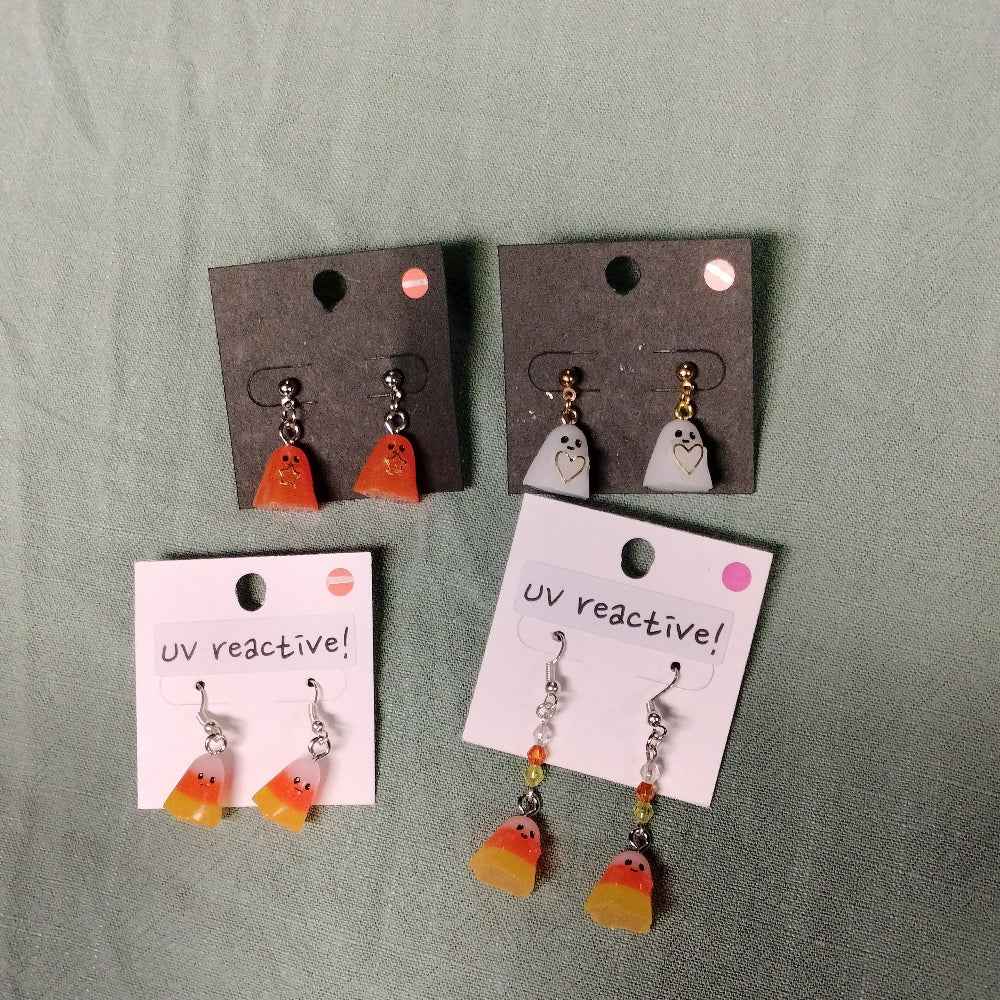 Handmade Ghost Earrings
