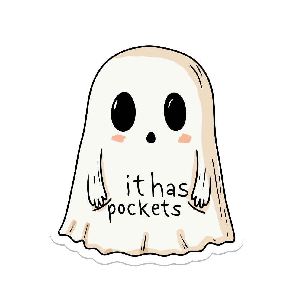 It Has Pockets Sticker