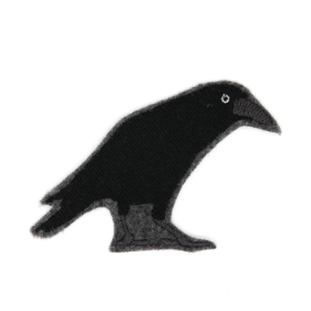 Little Raven Iron On Patch