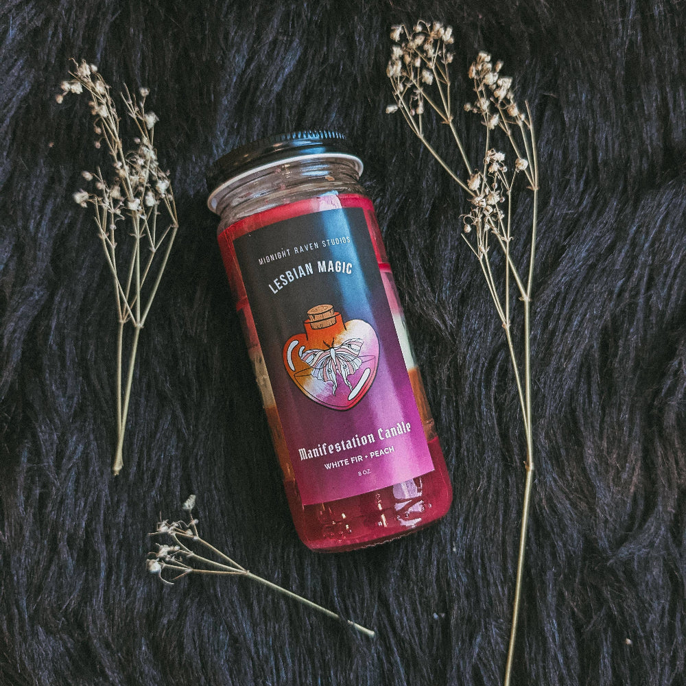 Sapphic Babe Manifestation Candle