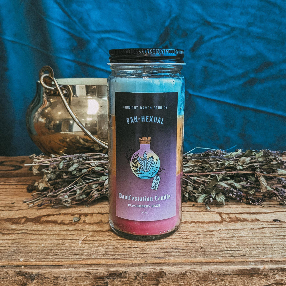 Pan Manifestation Candle