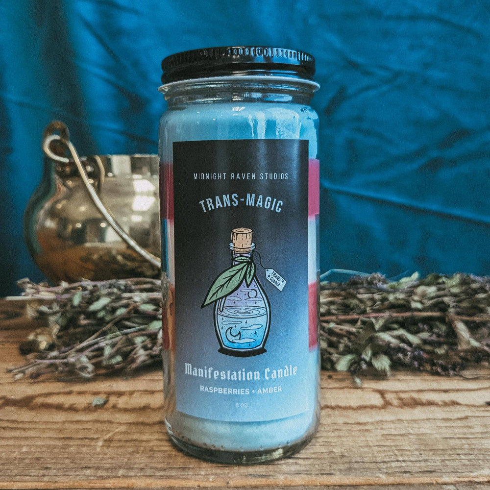 Trans Magic Manifestation Candle