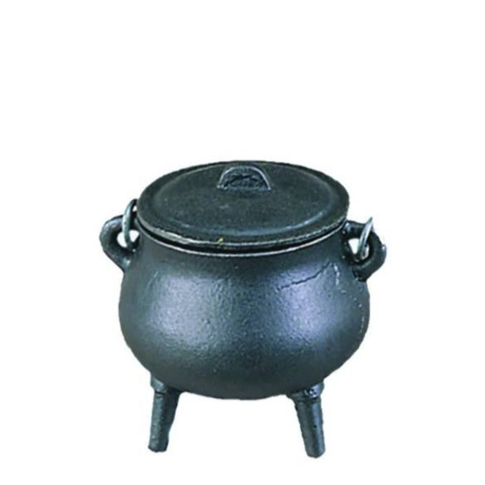 Mini Plain Cast Iron Cauldron (3.5in.)