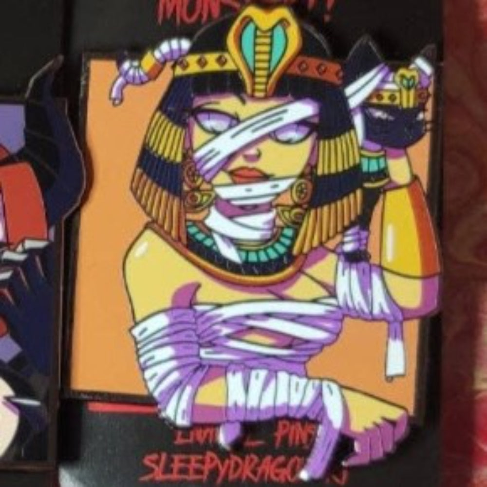 Monster Girl Enamel Pin