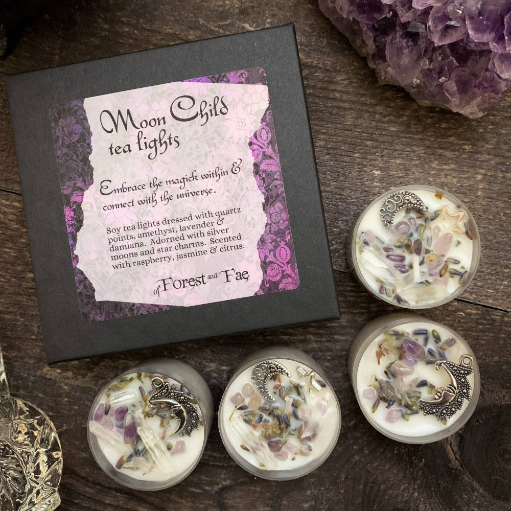 Moon Child Tealight Candles