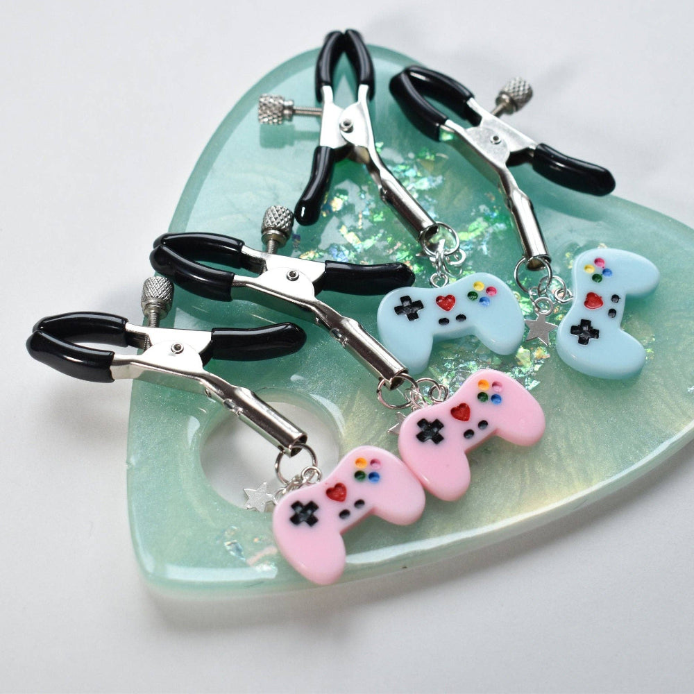 Nipple Clamps Game Controllers