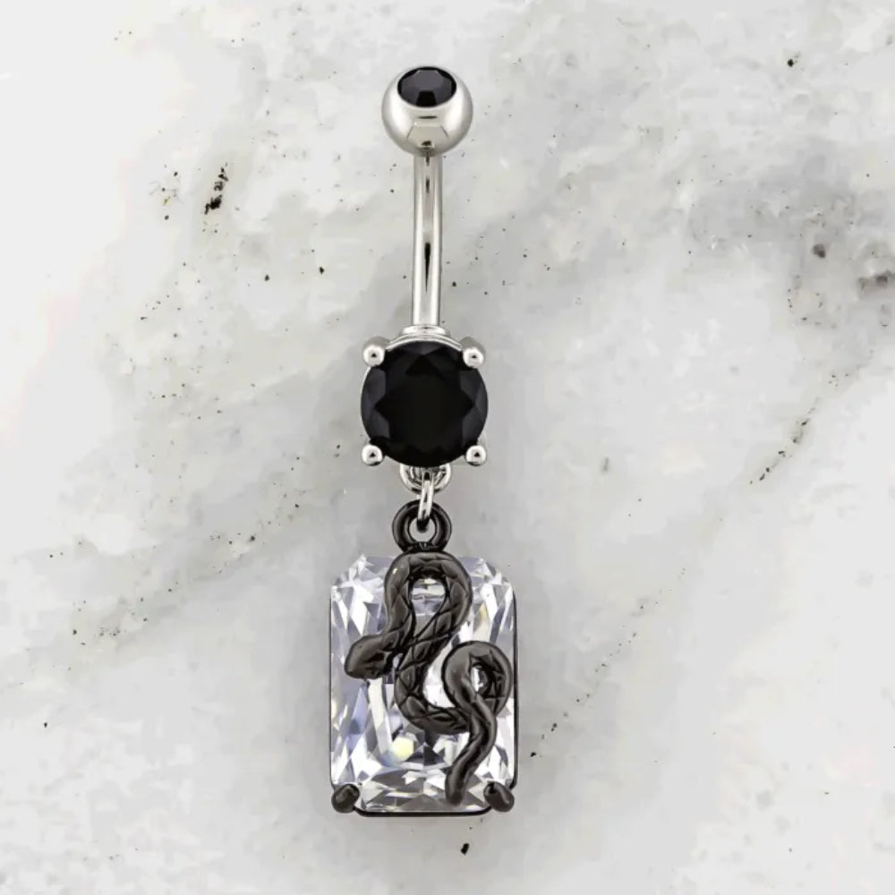 Navel Ring Snake and Gem