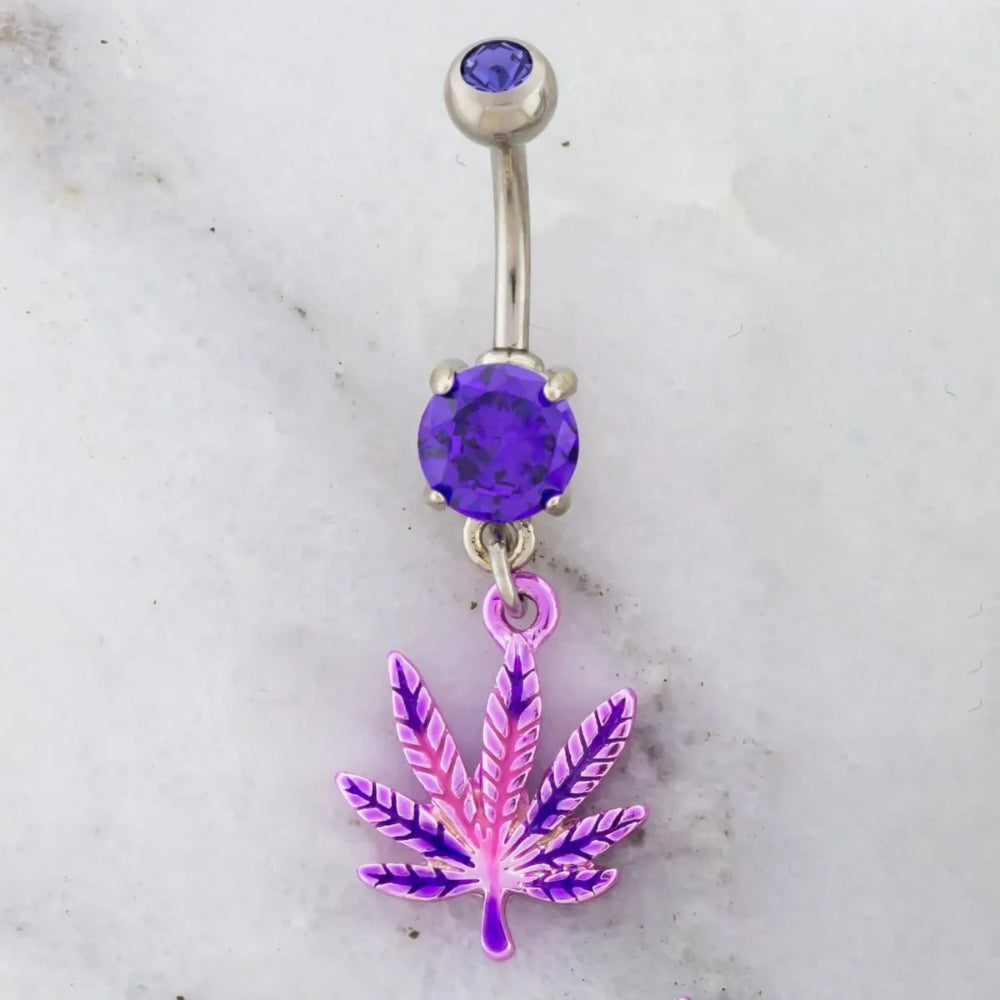 Navel Ring Purple Haze
