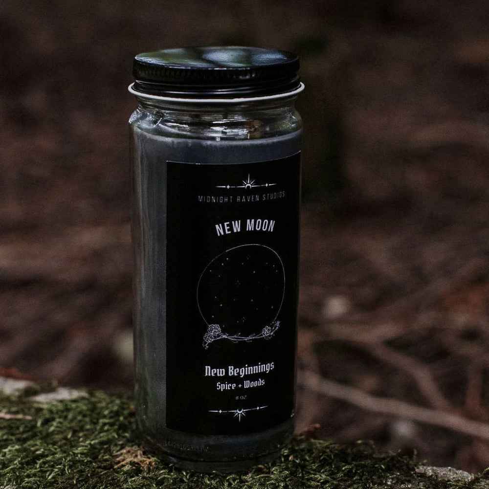 New Moon Candle