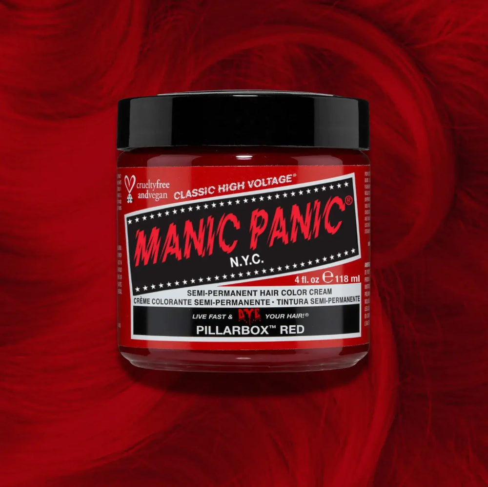 Pillarbox Red Classic High Voltage Hair Color
