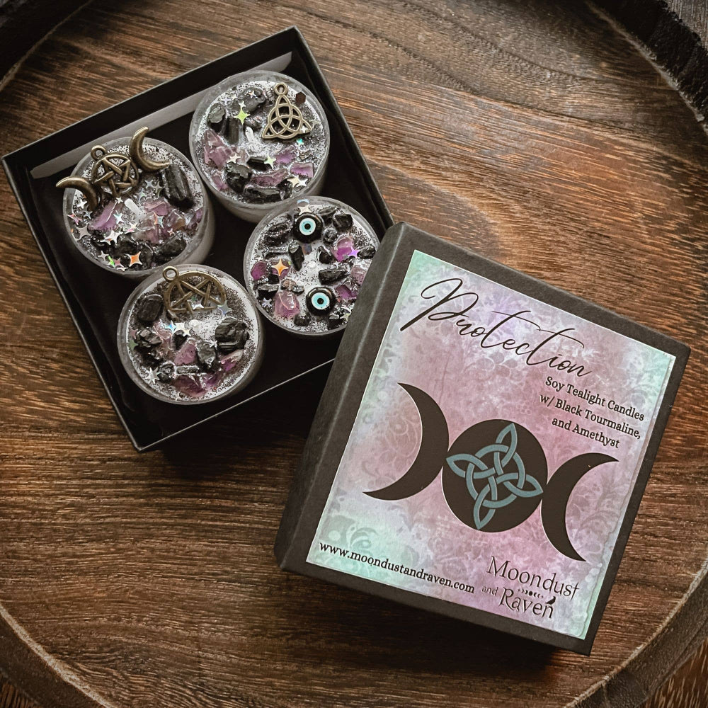 Protection Tealight Candles