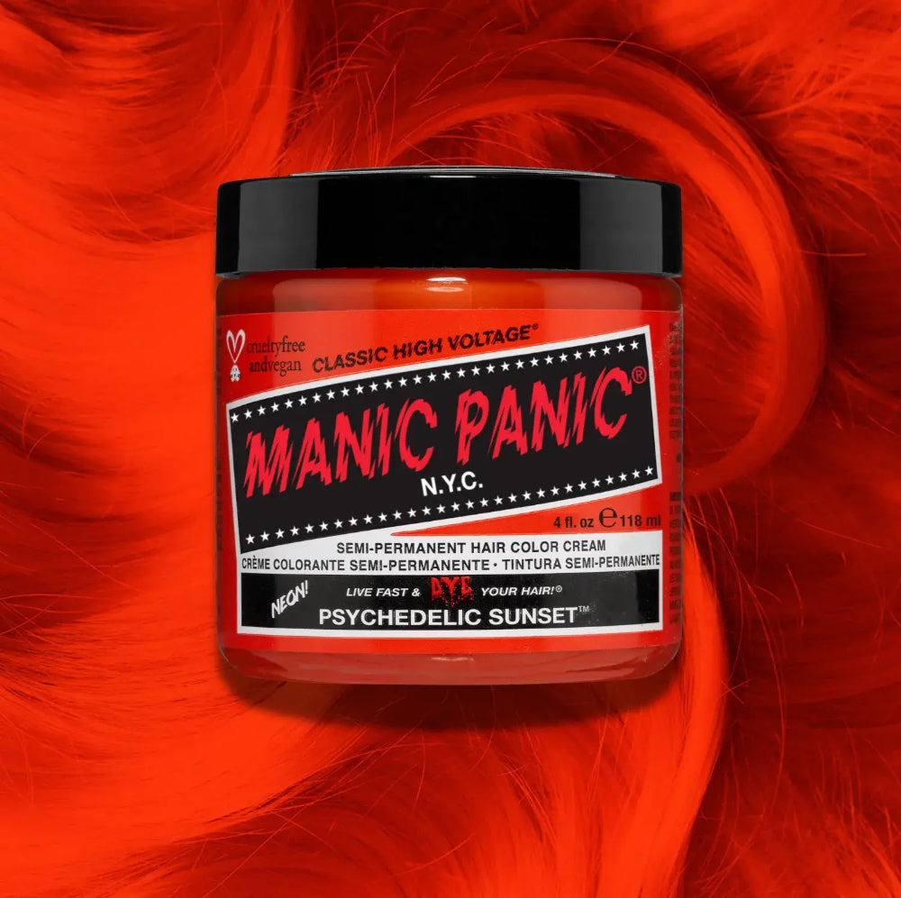 Psychedelic Sunset Classic High Voltage Hair Color
