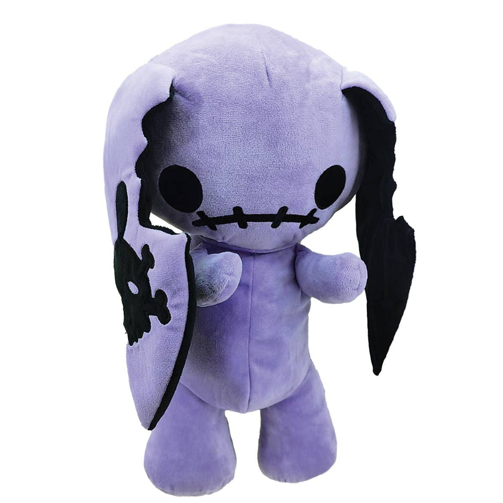 Purple Bunny Plush Backpack