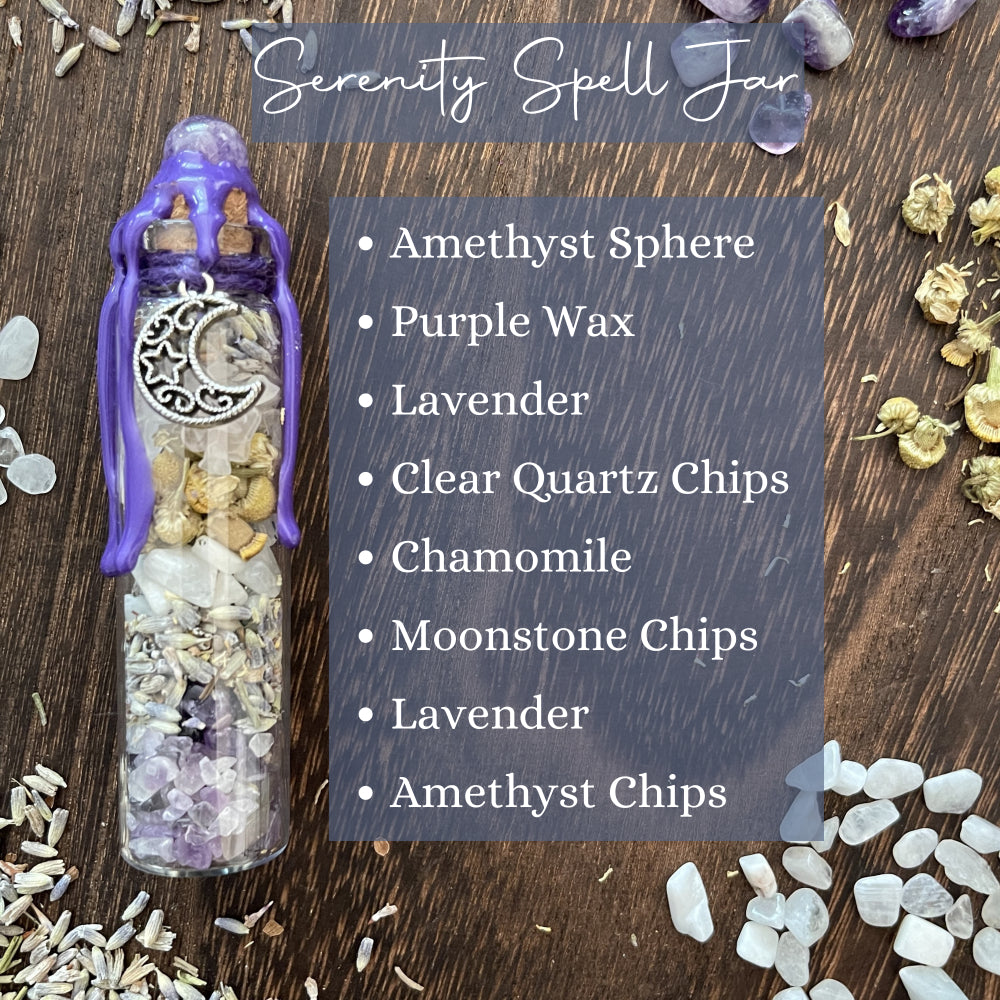 Serenity Moon Spell Bottle