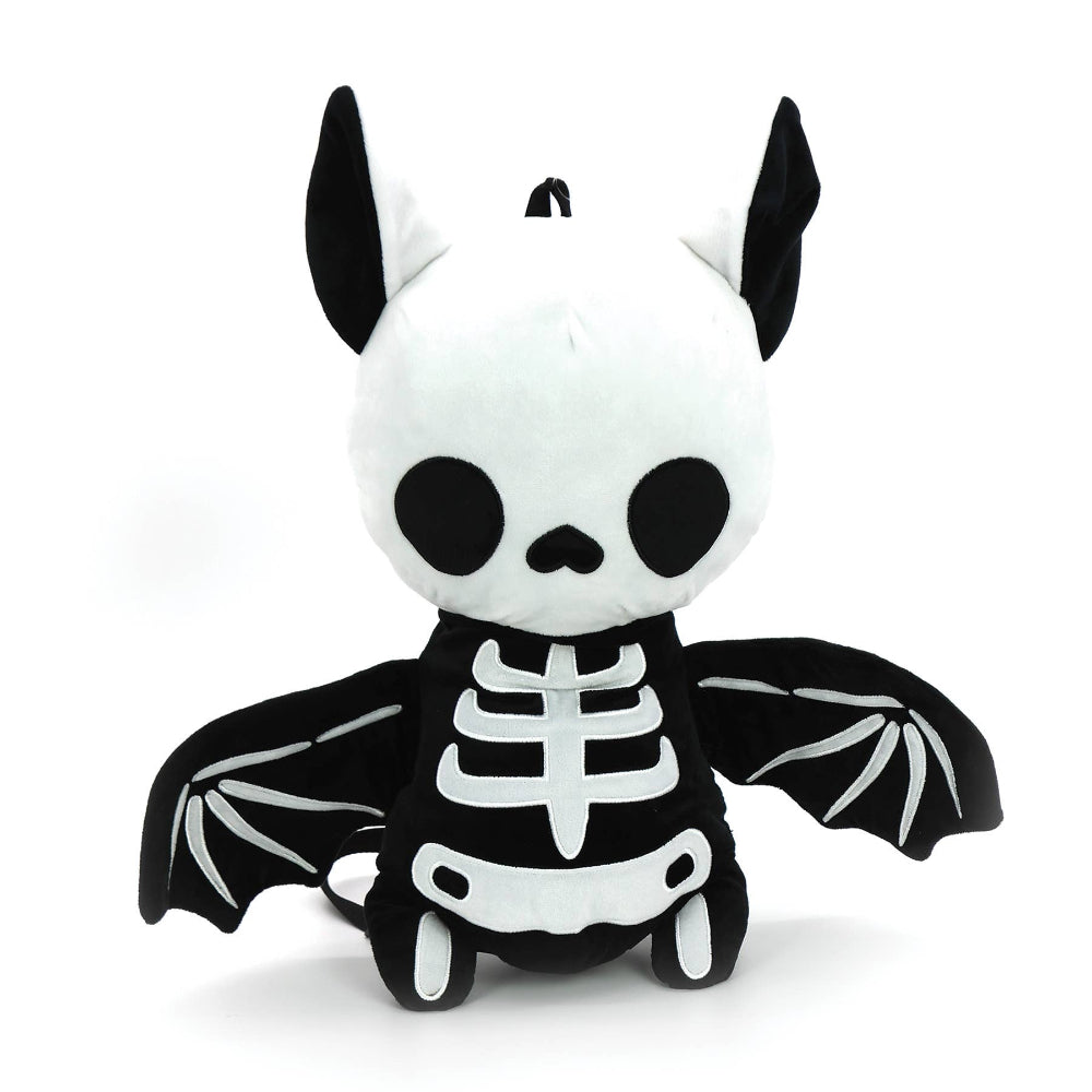 Skeleton Bat Plush Backpack
