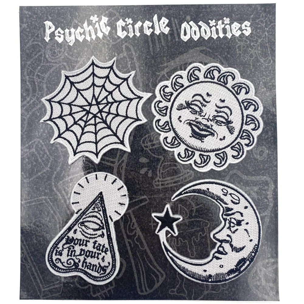 Spirit Board Patch Set Glow in the Dark