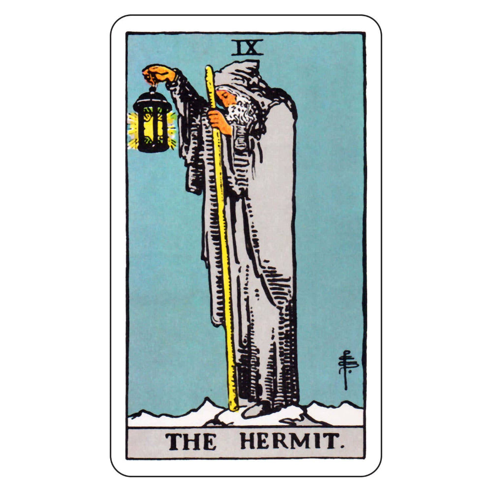 Tarot Sticker - The Hermit
