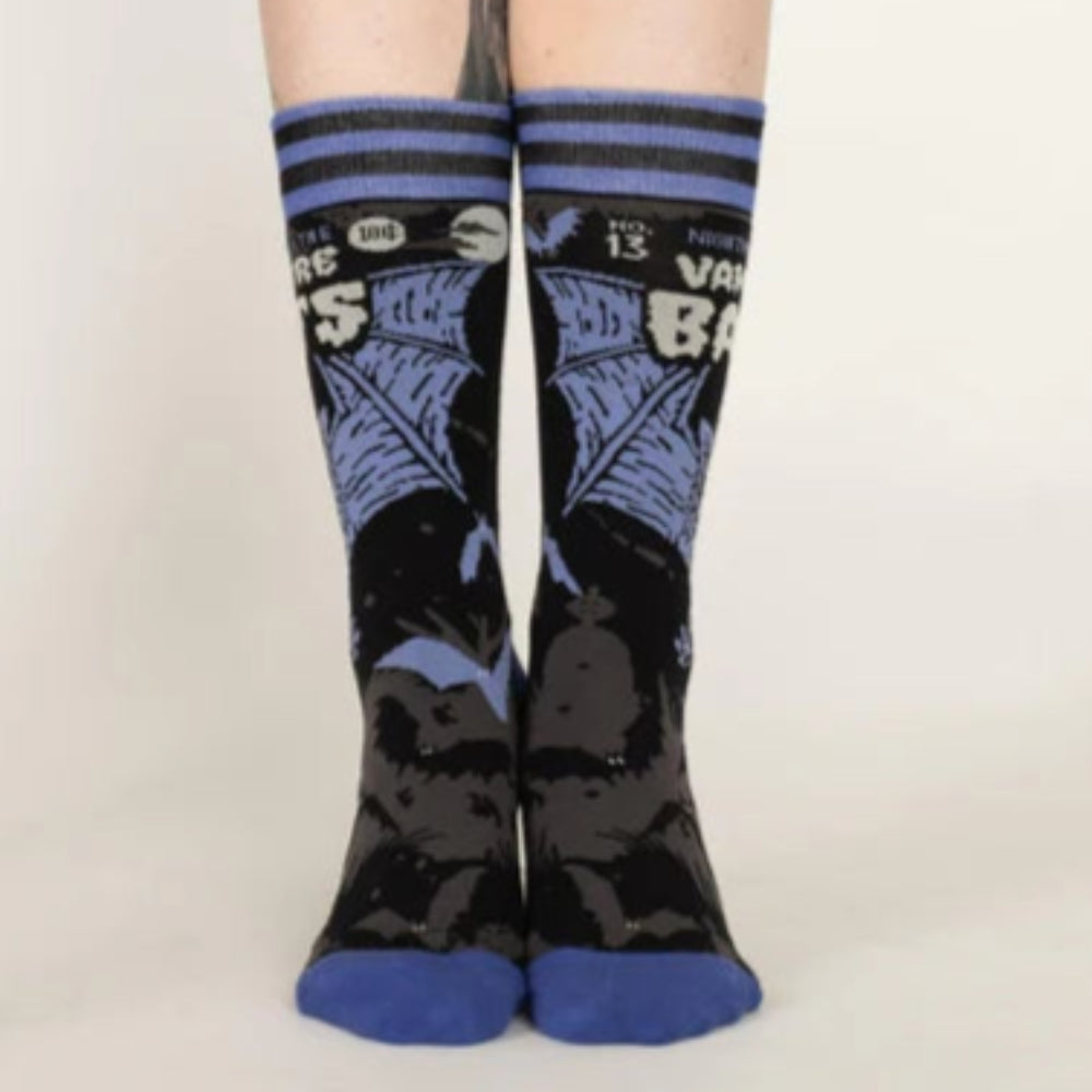 Vampire Bats Crew Socks