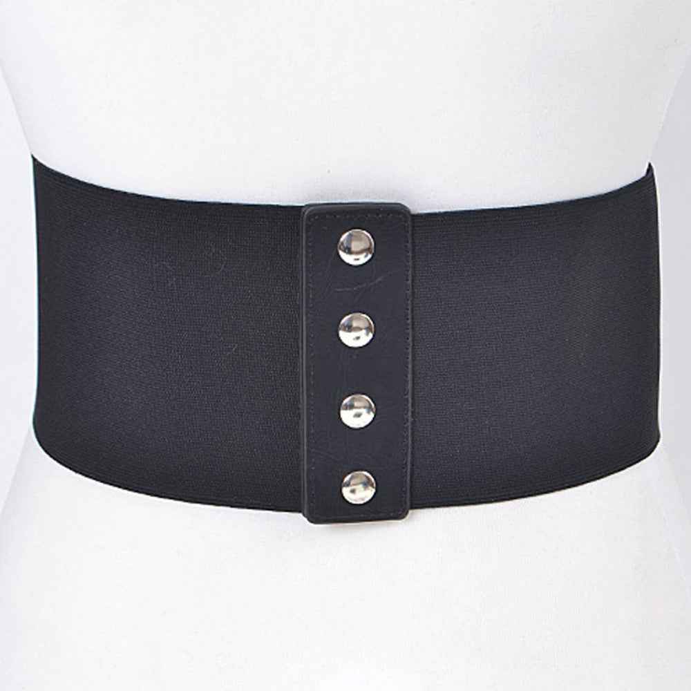 Wide Lace Belt With Red Roses