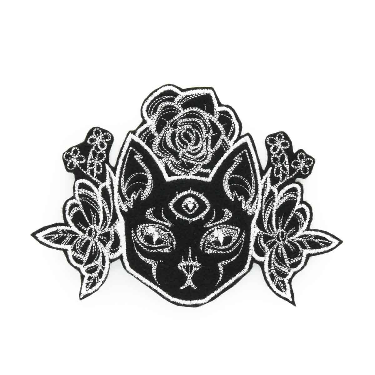 Mystique Three-Eyed Cat Large Patch