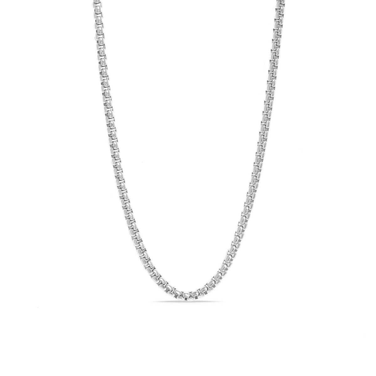 Stainless Steel Rounded Box Chain Stainless