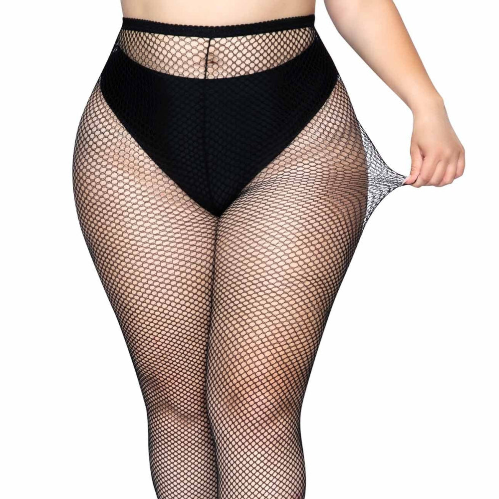 Plus Size Fishnet Tights